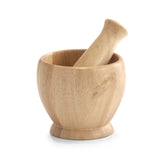 Hectarul - Mojar cu pistil din lemn de hevea Ø 12 x 10 cm Zeller